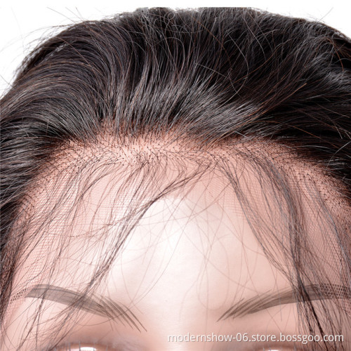 Lace Frontal Human Hair Wigs Vendors Pre Plucked Virgin Wig Body Wave 360 Transparent HD Full Lace Human Hair Wig